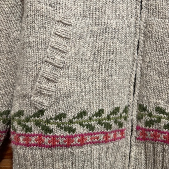 LOST HORIZON WOMEN'S WOOL HARTLEY SWEATER/COAT - Picture 6 of 10